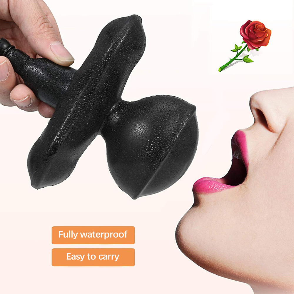 Breathe Control Ball Gag Inflatable Butt Plug