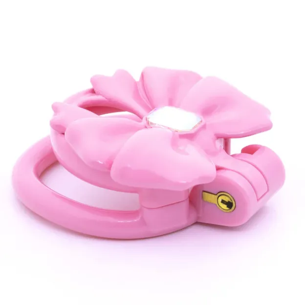 Crystal Butterfly Chastity Cage Set - image 2