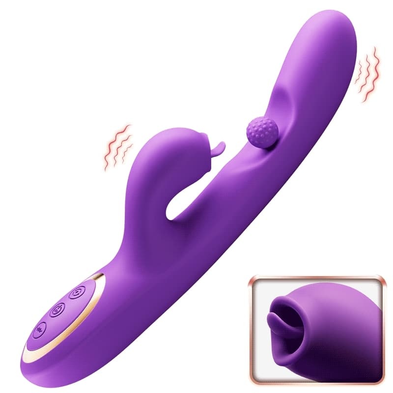 360° Rotating Ball Clitoral & G-Spot Stimulator - Purple - image 5