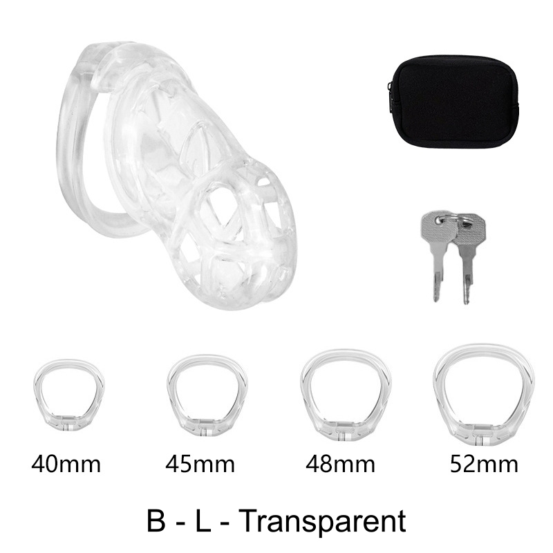 High Quallity 3D Print Breathable TPE Chastity Cage-WeLovePlugs