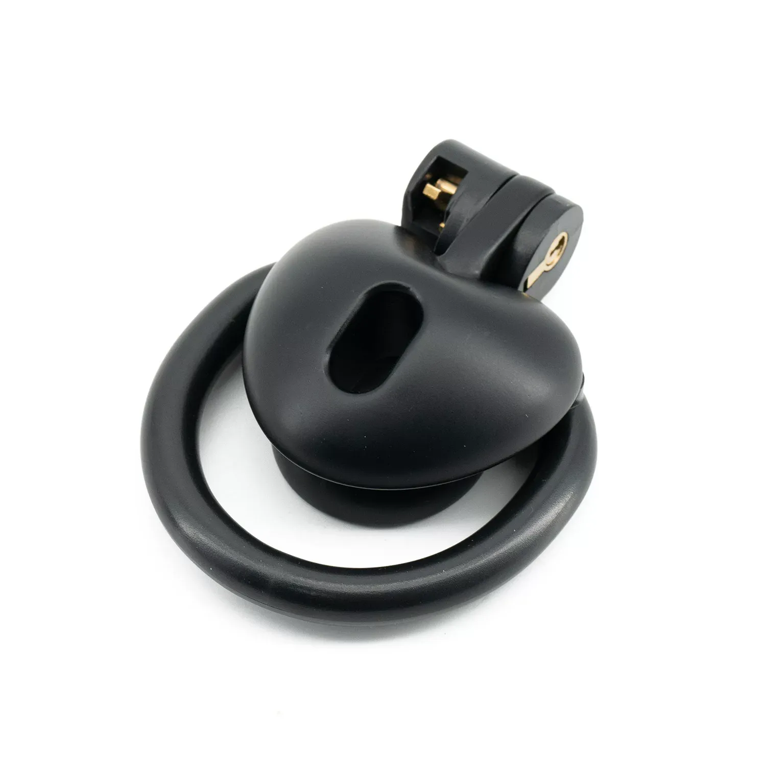 Lightweight Negative  Chastity Cage - Black Heart - image 14
