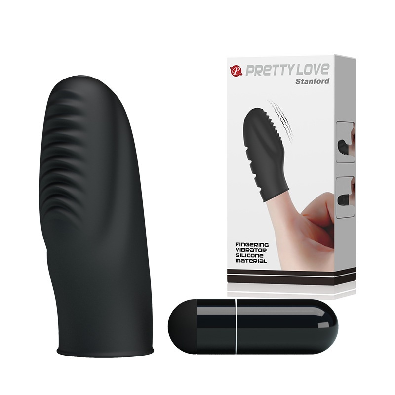PrettyLove Stanford Vibrating Finger Stimulator - Black - image 7