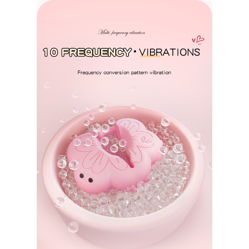 BloomVibe Petal Nipple Clamps Vibrator