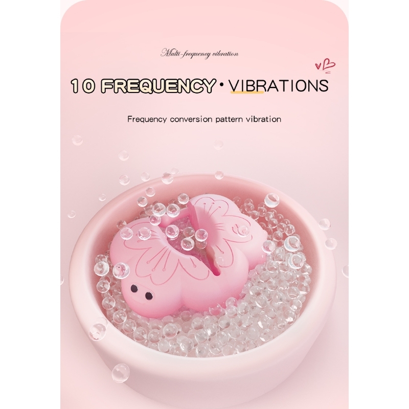 BloomVibe Petal Nipple Clamps Vibrator