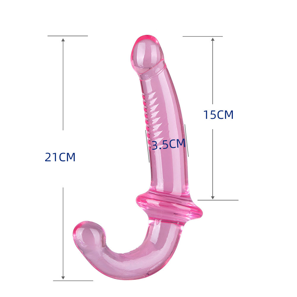 Strapless Strap-On Dildo Double End Dildo Butt Plug