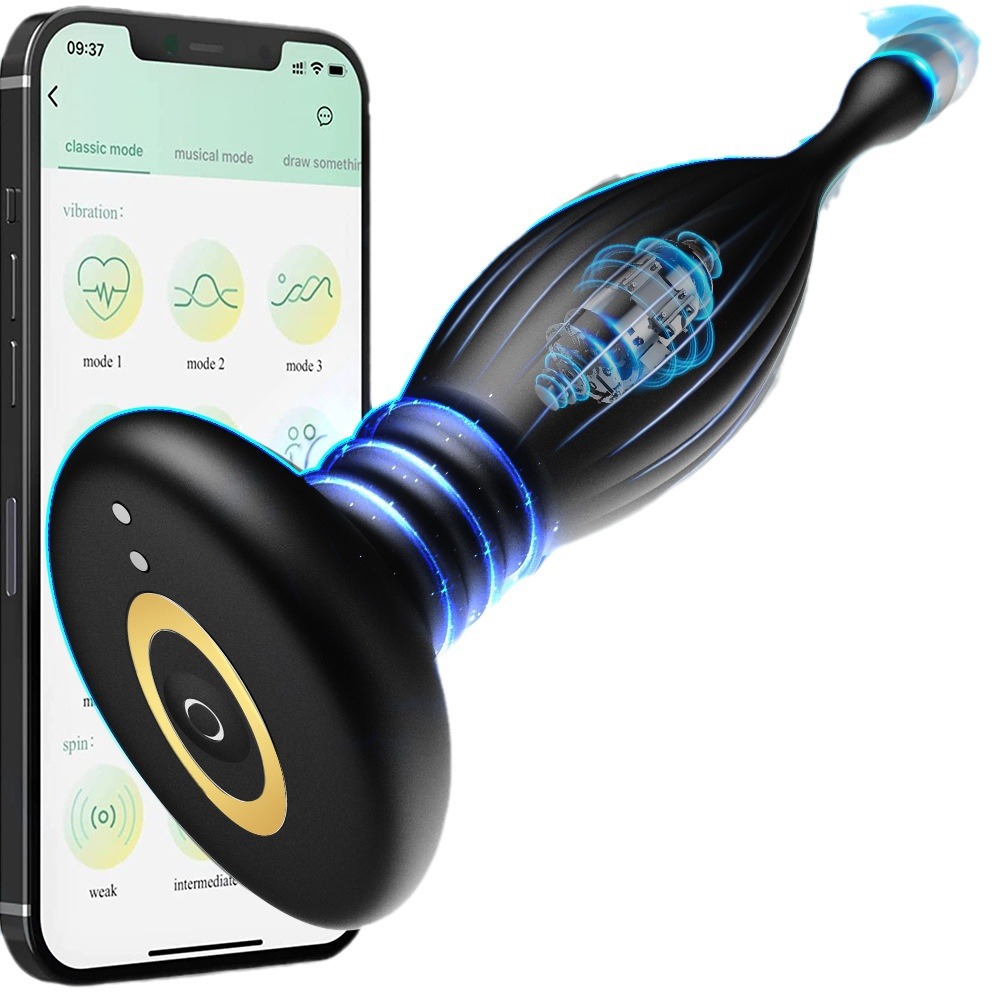 VelvetDrive – Silicone Anal Butt Plug with App Control