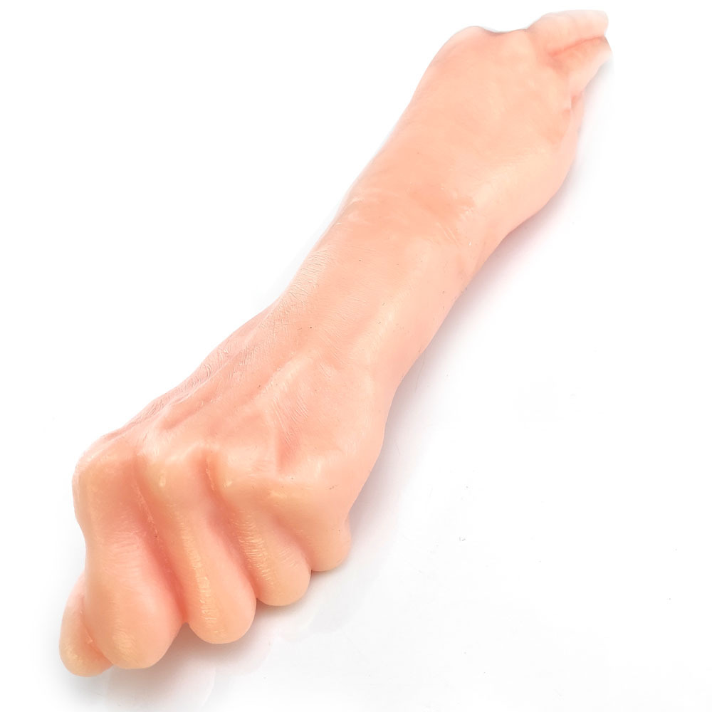 PowerGrip Full Arm Fisting Dildo Butt Plug – Realistic PVC Depth Play Tool