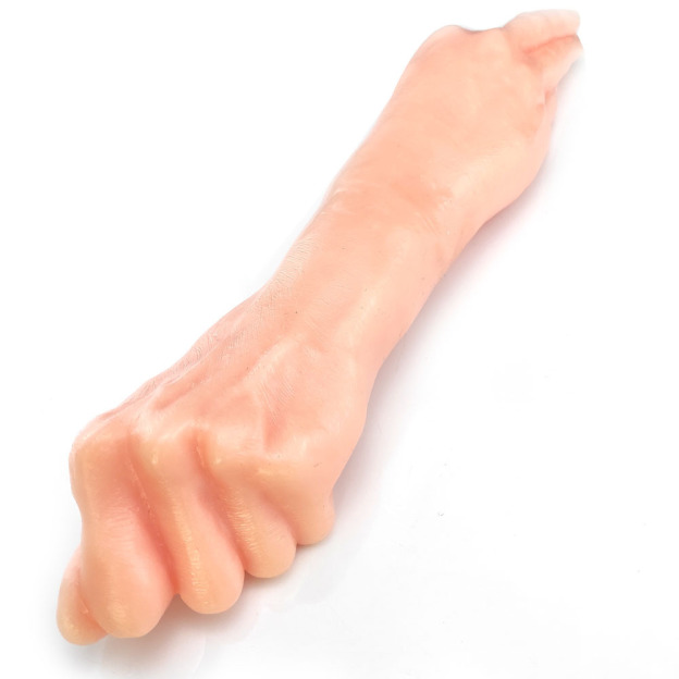 PowerGrip Full Arm Fisting Dildo Butt Plug – Realistic PVC Depth Play Tool