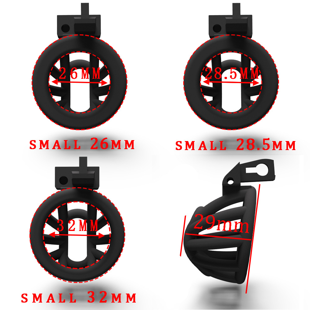 Itty Bitty Nub - Micro Chastity Cage (1.34 in) -WeLovePlugs