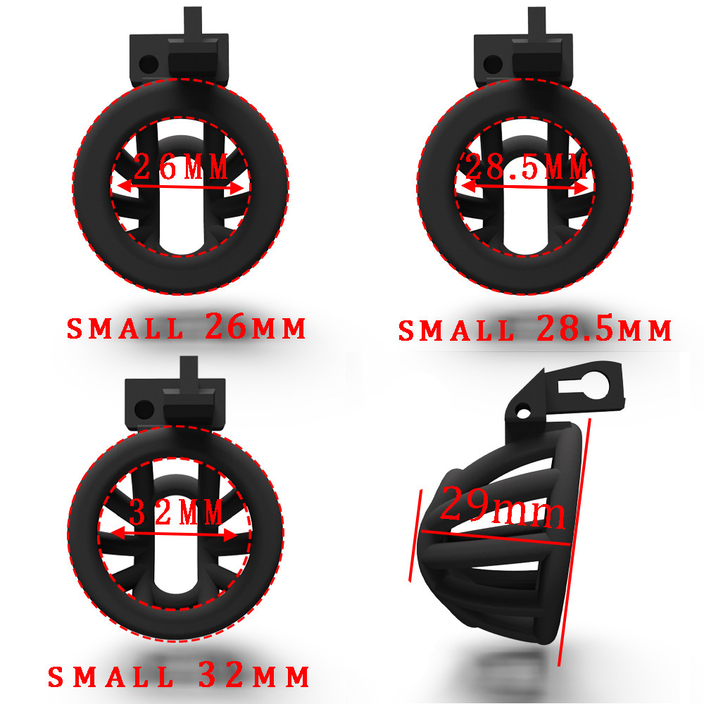 Itty Bitty Nub - Micro Chastity Cage (1.34 in) -WeLovePlugs