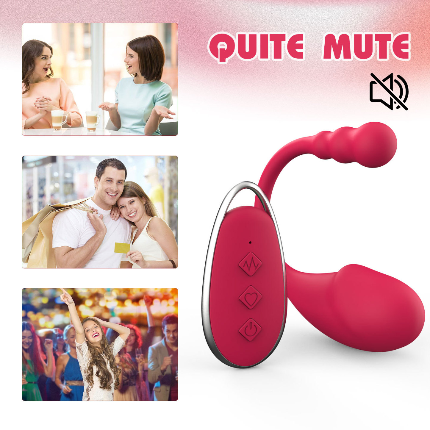 ClimaxDuo Wearable Dual Stimulation Vibrator – Remote & Touch Control
