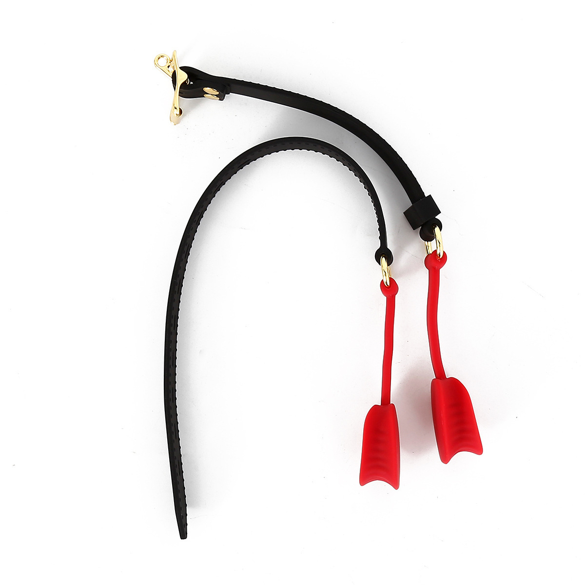 Soft Silicone Open-Mouth Gag with Adjustable Strap-WeLovePlugs