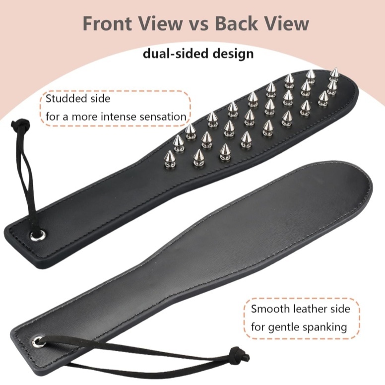 Dual Edge Studded Sensation Paddle - image 6