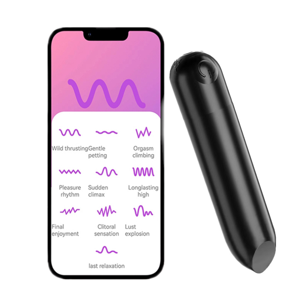 APP Remote Control Bullet Vibrator with 10 Vibration Modes