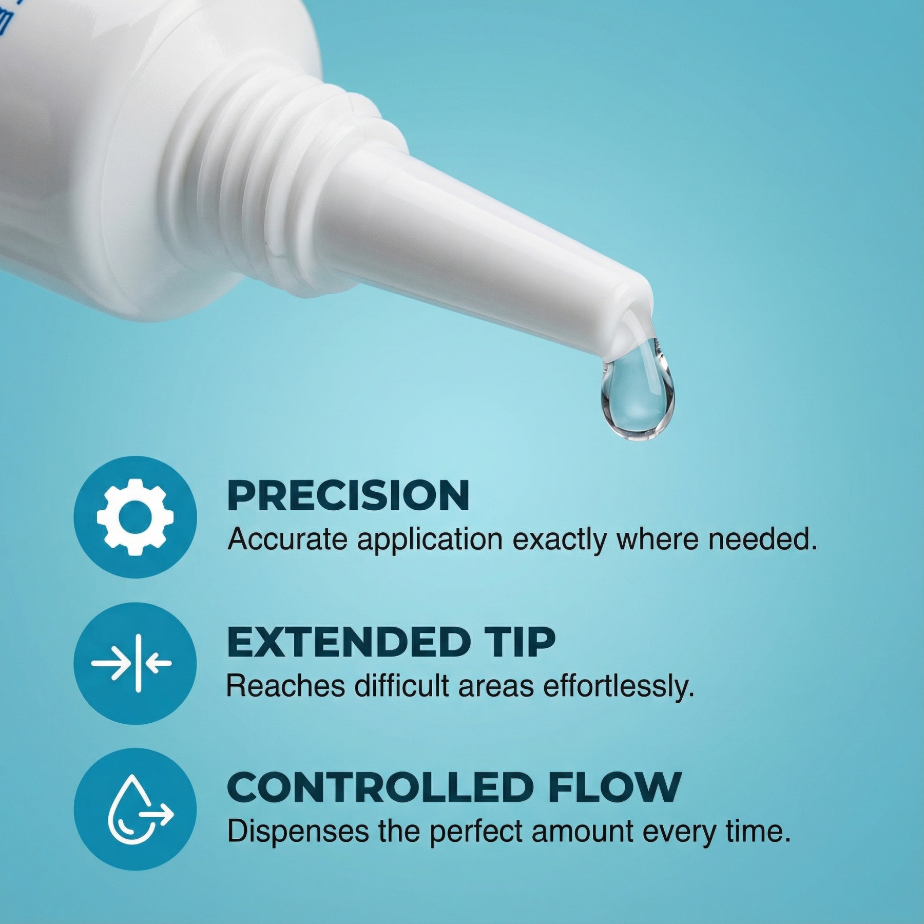 10g Water-Based Clear Lubricant with Precision Nozzle - image 3