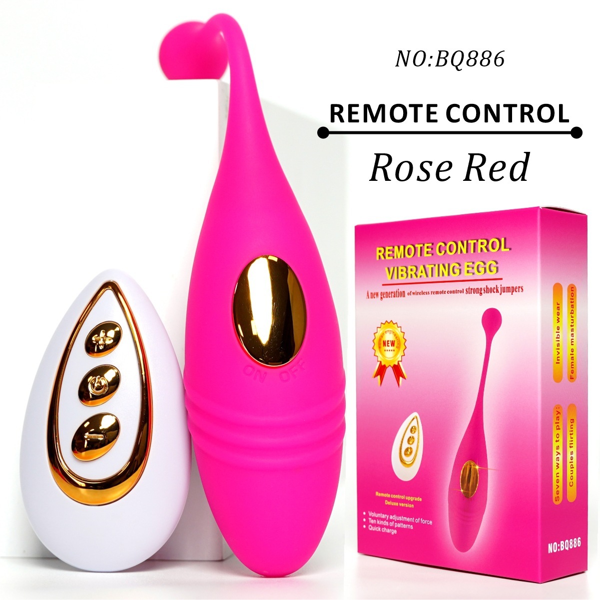 VibePulse Duo – Wireless Ribbed Egg Vibrator-WeLovePlugs