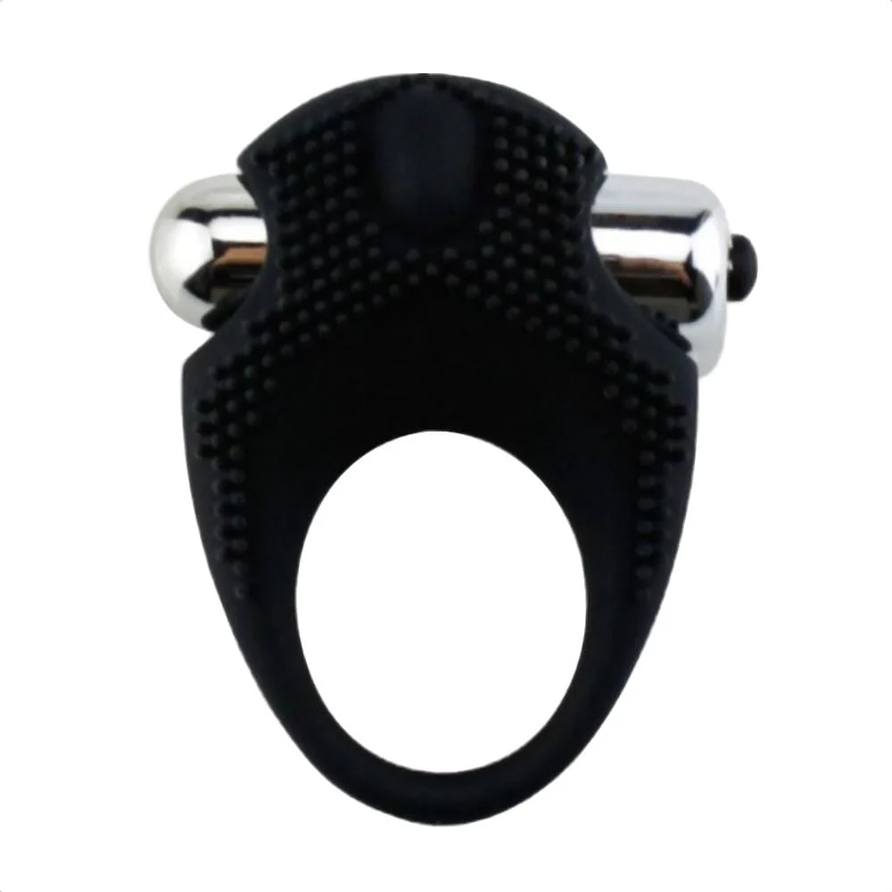 Vibrating Bullet Cock Ring-WeLovePlugs