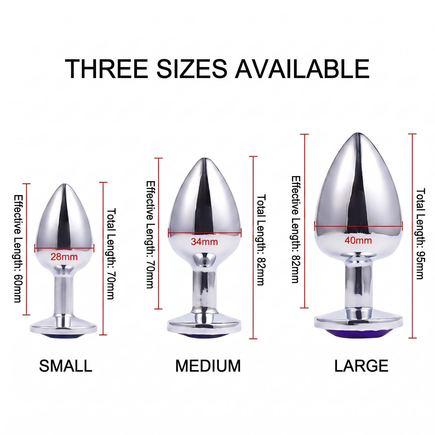 Candle Flame Anal Plug Set - image 2