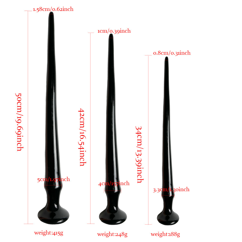 Flexidepth Extra Long Pig Dildo Anal Plug