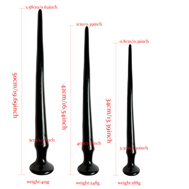 Flexidepth Extra Long Pig Dildo Anal Plug