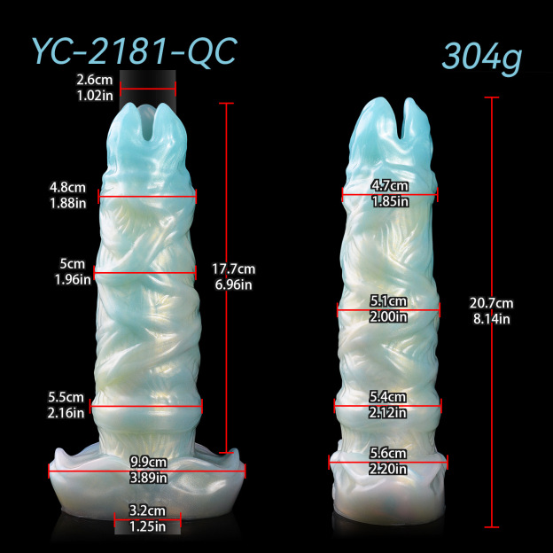 8.5″ Fantasy Ovipositor Silicone Dildo - image 5