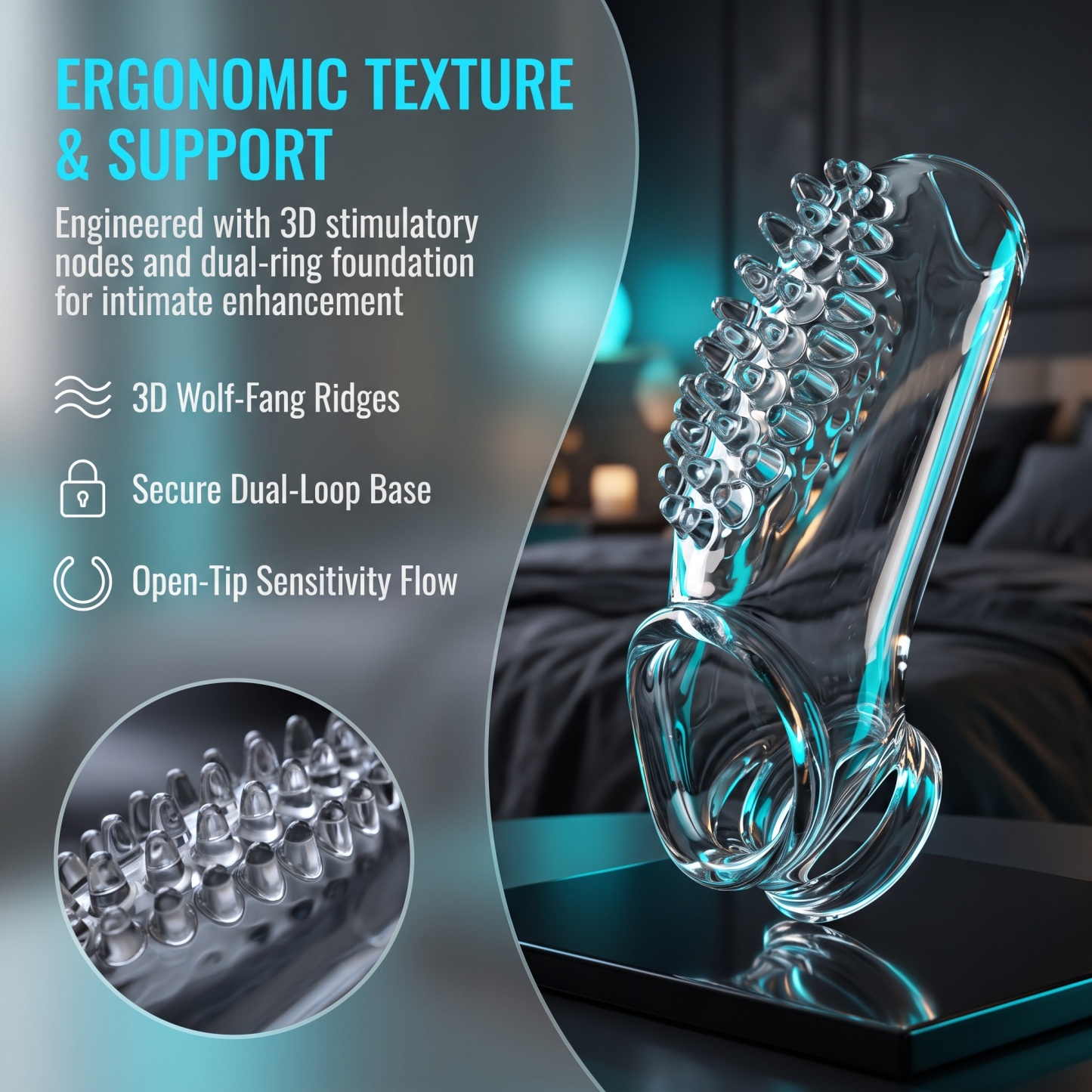 Intense Textured Performance Sleeve - 4.76'' - image 8