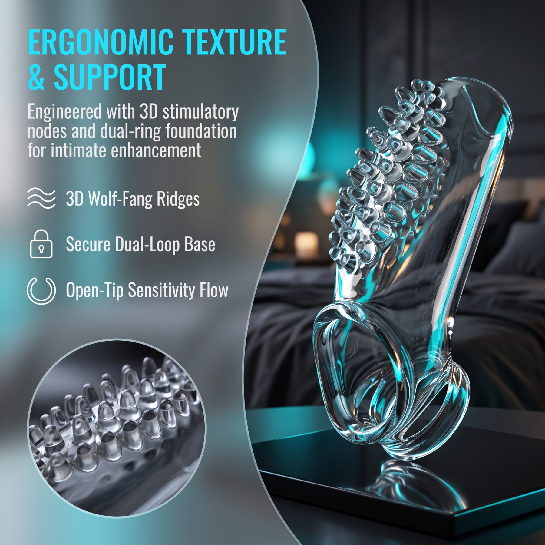 Intense Textured Performance Sleeve - 4.76'' - image 8