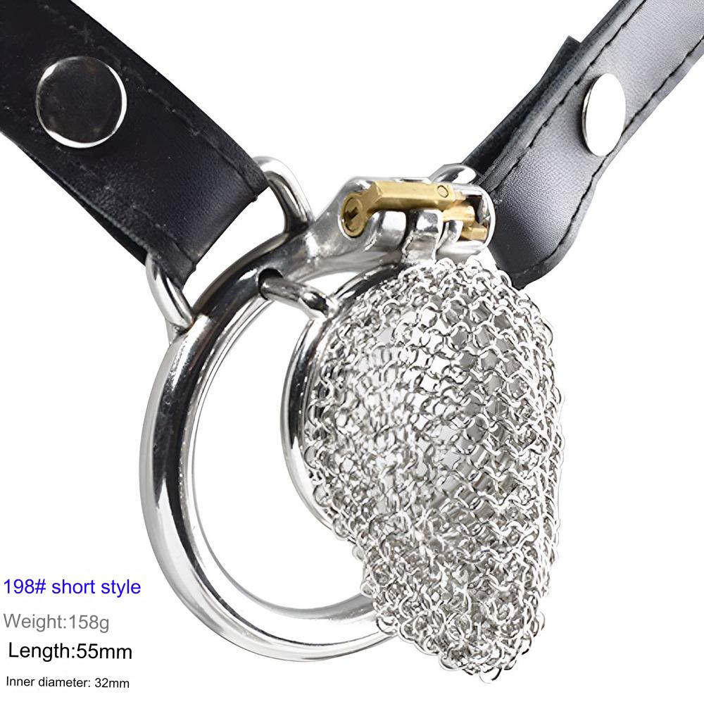 Chain Mail Plating Chastity Cage -WeLovePlugs