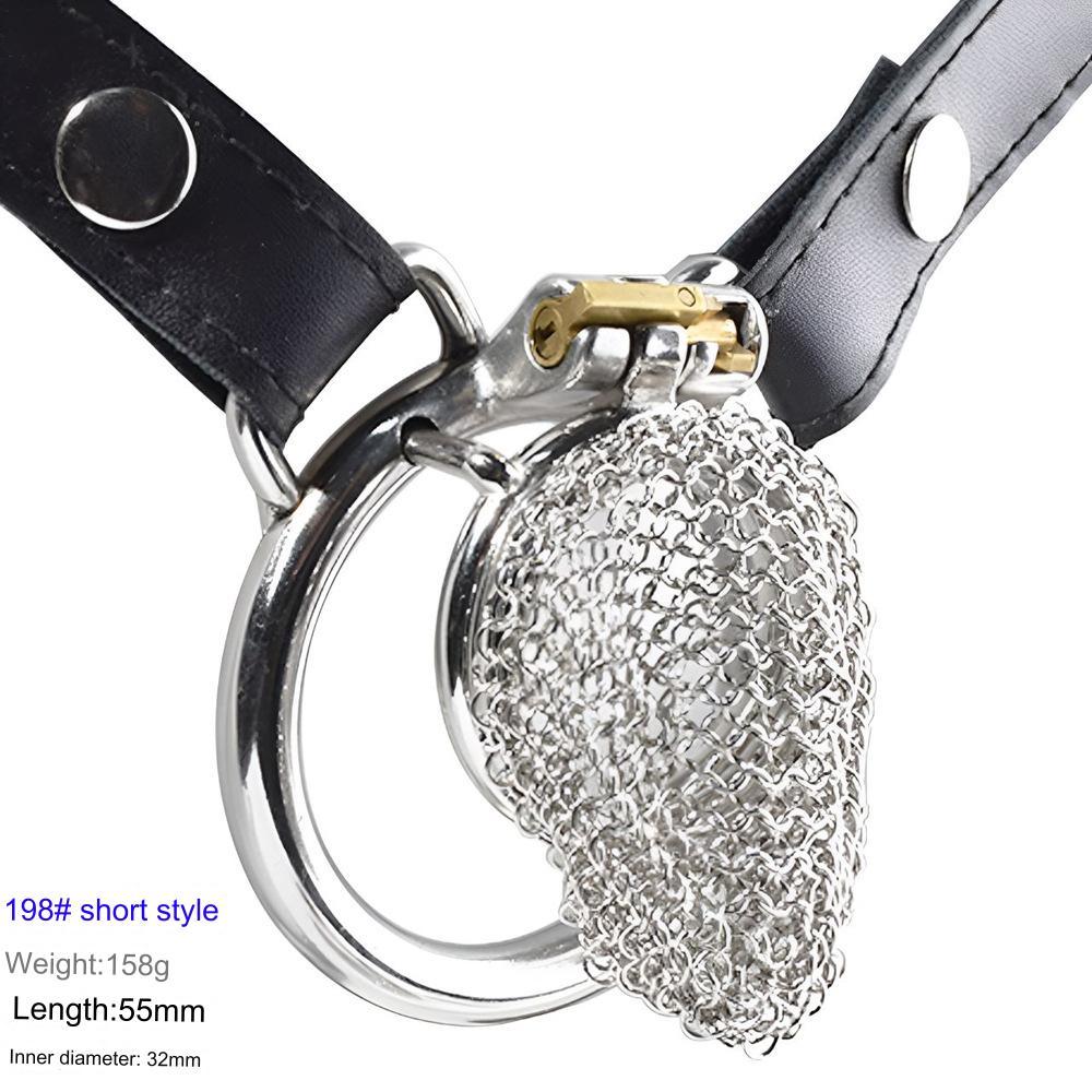 Chain Mail Plating Chastity Cage -WeLovePlugs