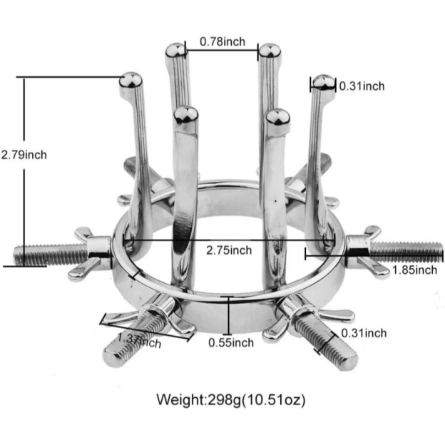 Metal Anal Expander Adjustable Anal Dilator - image 3