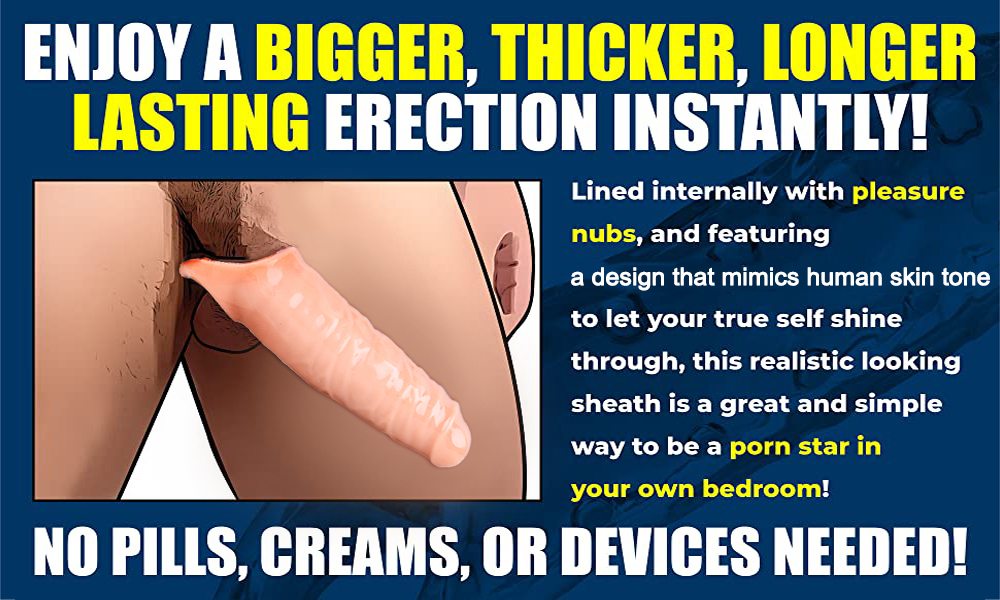 Mighty Penis Extender Sleeve with Ball Loop 