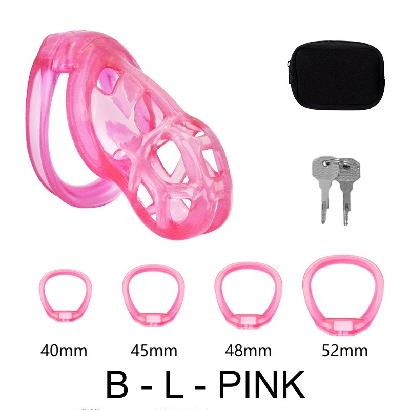 High Quallity 3D Print Breathable TPE Chastity Cage-WeLovePlugs