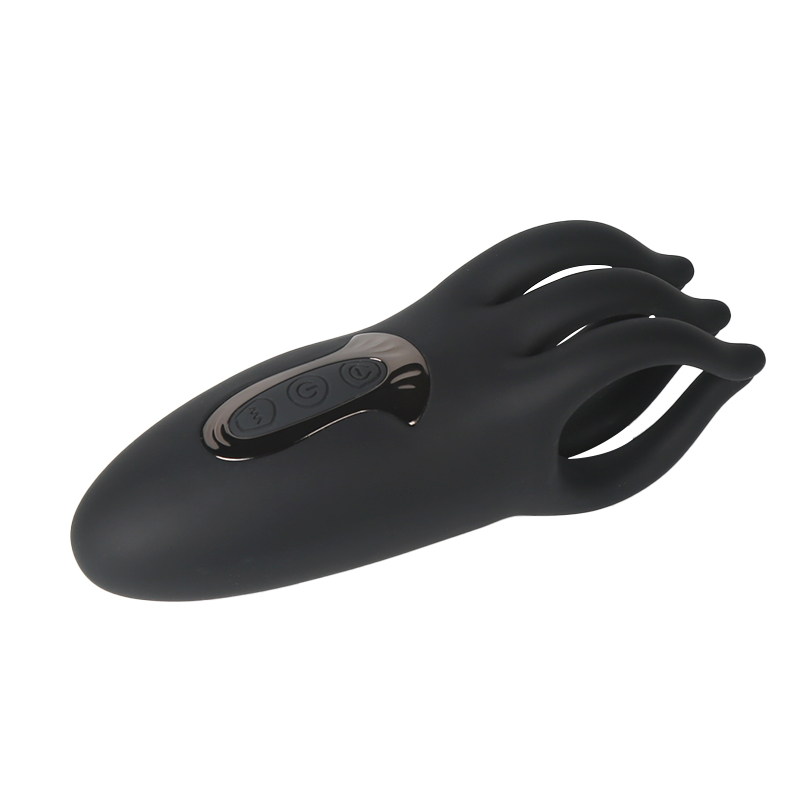 6-Finger Glans Massager with 10 Vibration Modes