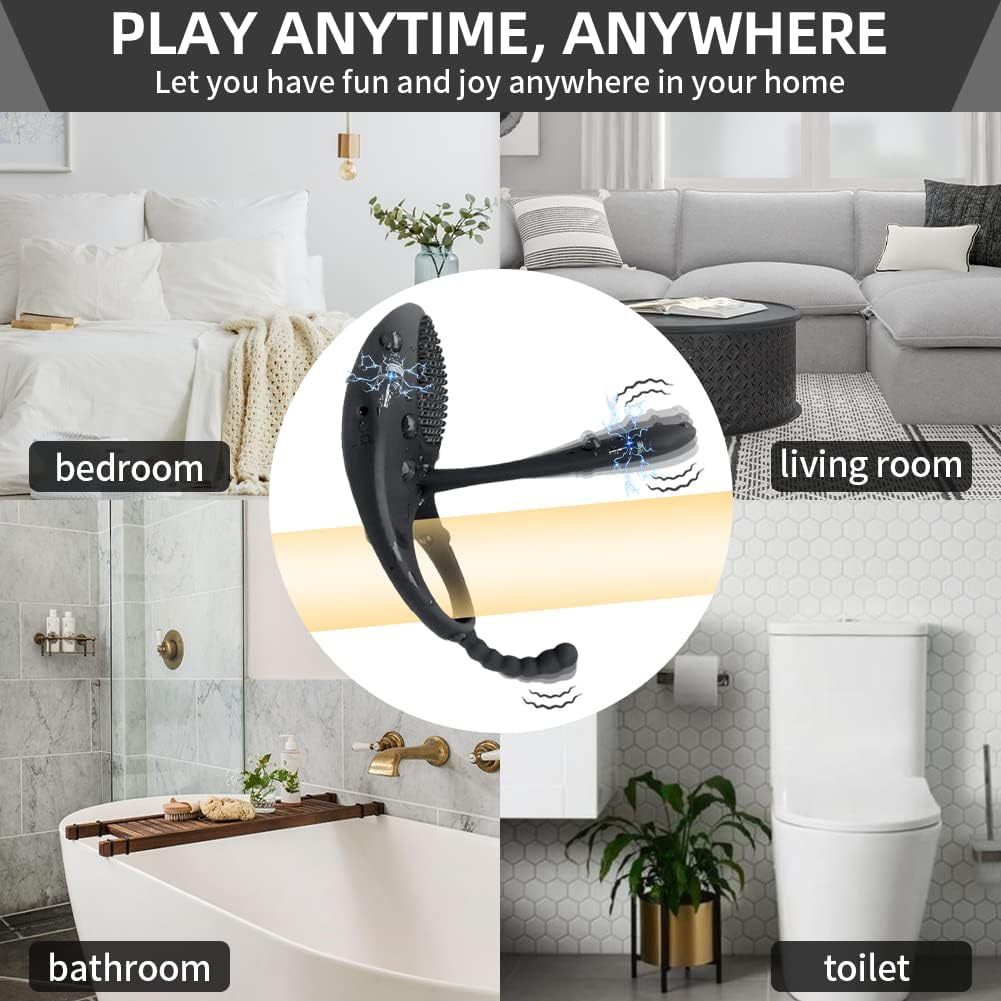 Prostatepulse Duo - Vibrating Massager With Cock Ring