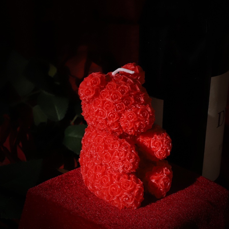 Bear Floral Low Temperature Candles