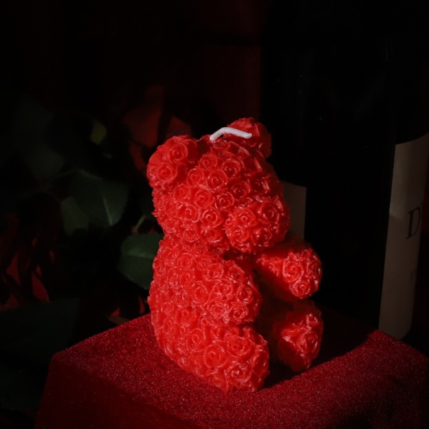 Bear Floral Low Temperature Candles 
