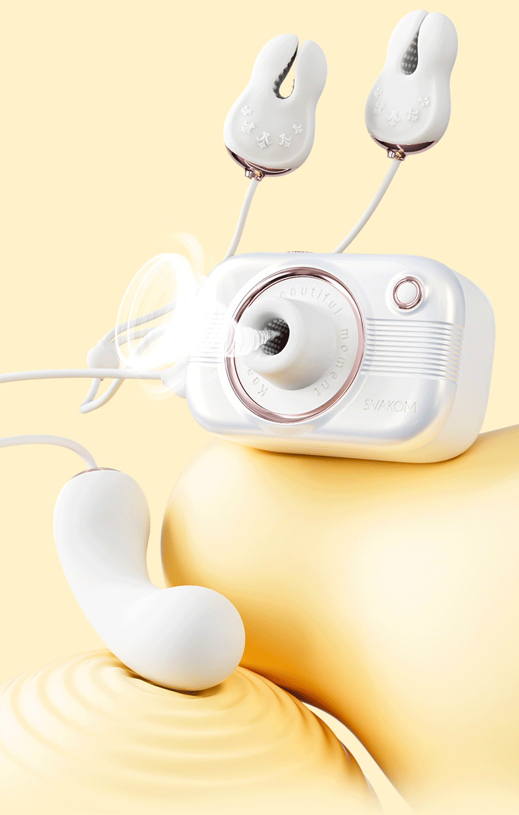 Camera-Shaped Clitoral Stimulator & Nipple Vibrator -WeLovePlugs