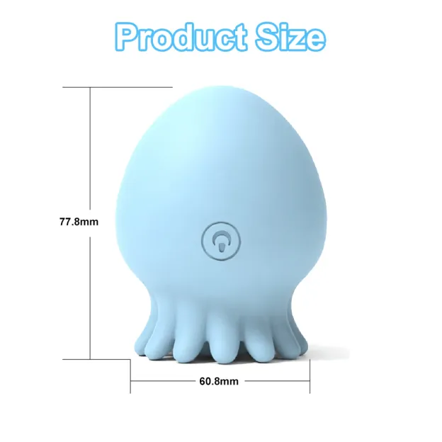 Octopus Shaped Vibrator Toy -WeLovePlugs