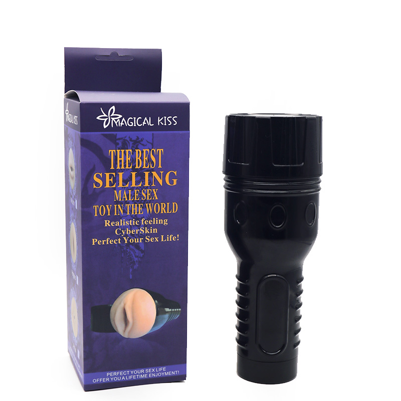 Travel Fleshlight Stroker Pocket Pussy – Vaginal/Oral/Anal Textures in Portable TPR