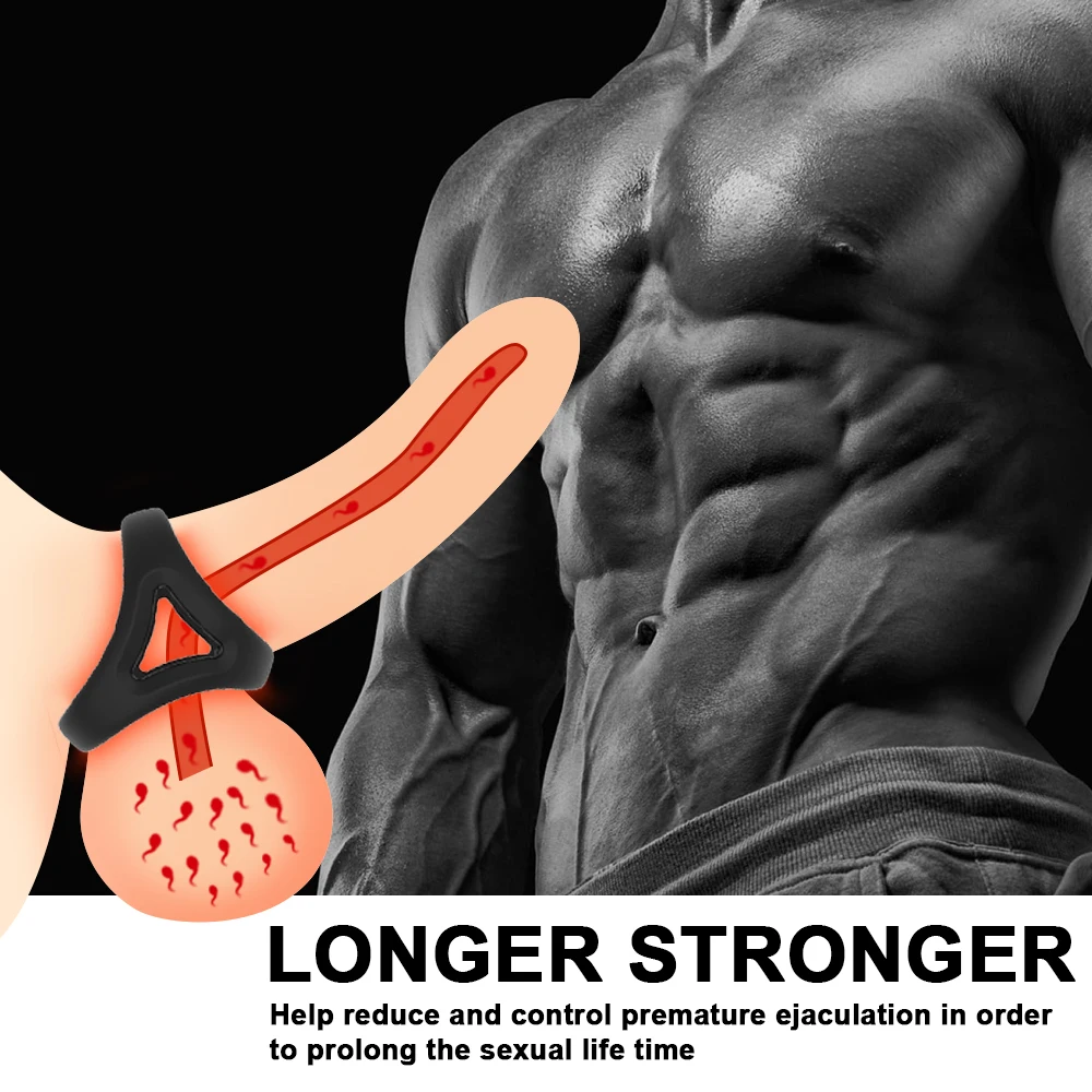 Men Cock Ring Ejaculation Delay -WeLovePlugs