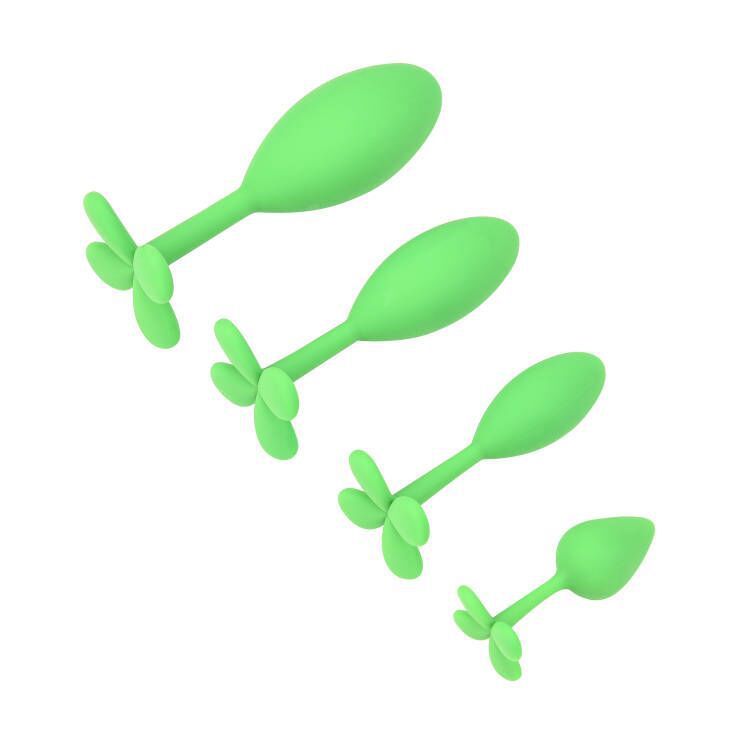 Four Leaf Clover Anal Plugs Trainer Sex Toy -WeLovePlugs