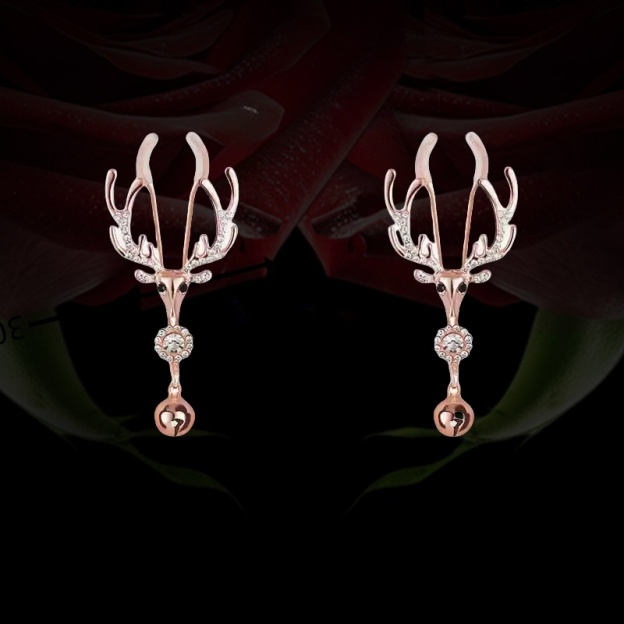 Rose Gold Nipple Clamps with Decorative Charms - B - image 8