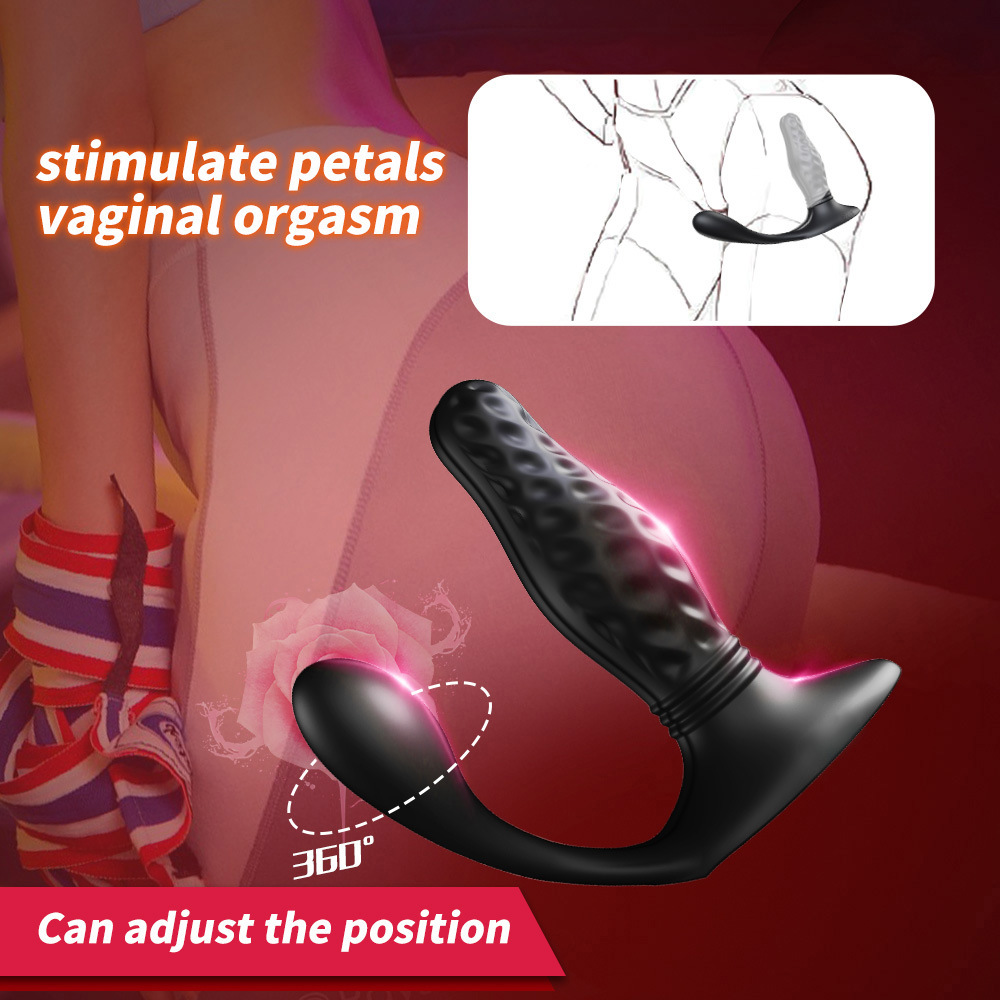 OrgasmoWave - Remote Control 3-in-1 Butt Plug Prostate Massager