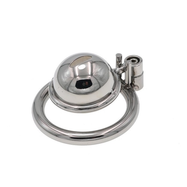 Men's Adjustable Stainless Steel Chastity Cage - image 1
