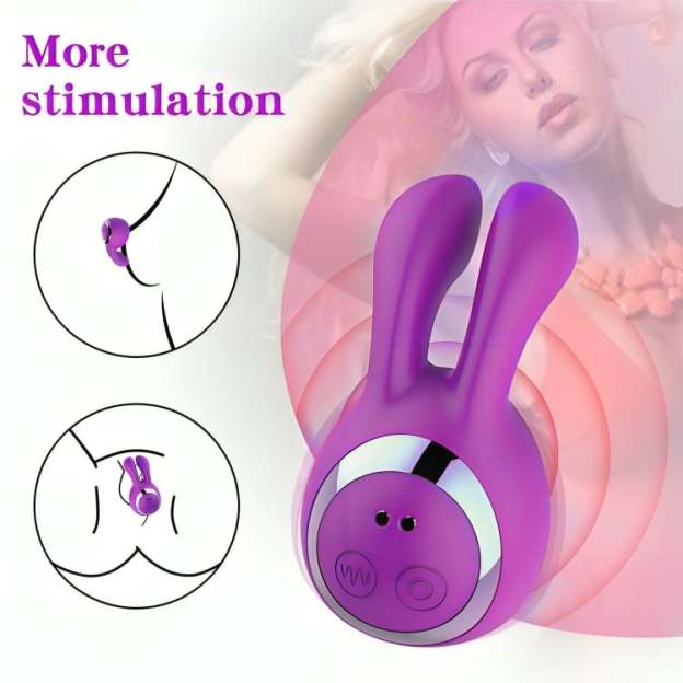 Bunny Bliss Dual Stimulation Clitoral Suction & Vibration Rabbit Vibrator-WeLovePlugs