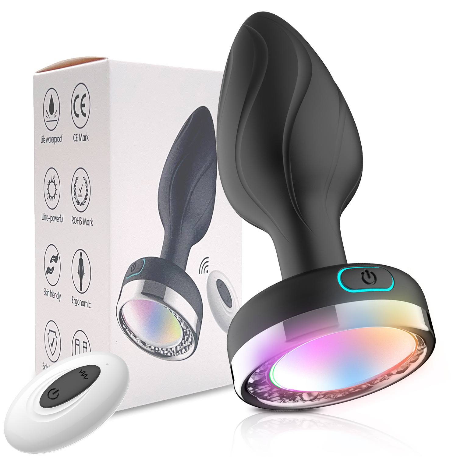 Lumos Smart Remote Control Anal Butt Plug-WeLovePlugs