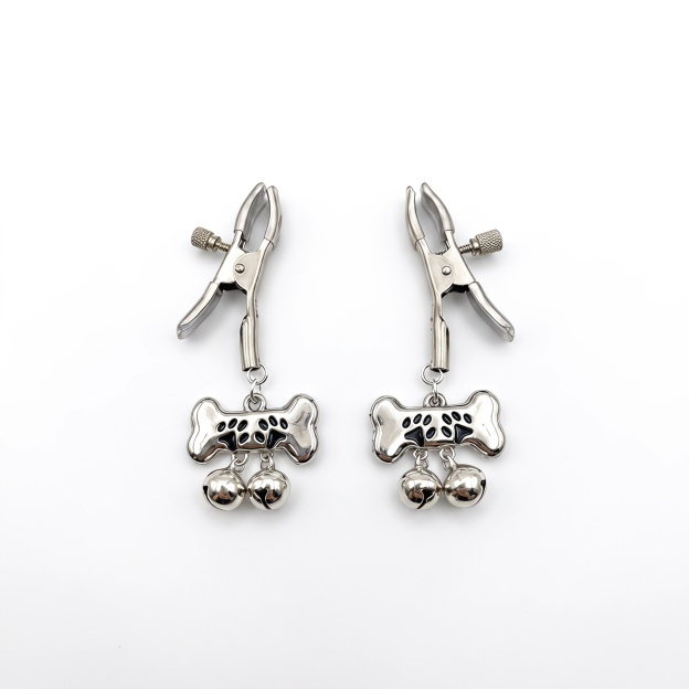 Dog Paw Bell Nipple Clamps - image 6