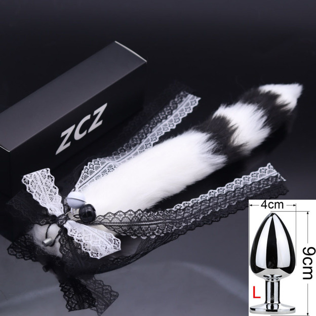 15.7'' Playful Tail Butt Plug With Ribbon Accent-WeLovePlugs