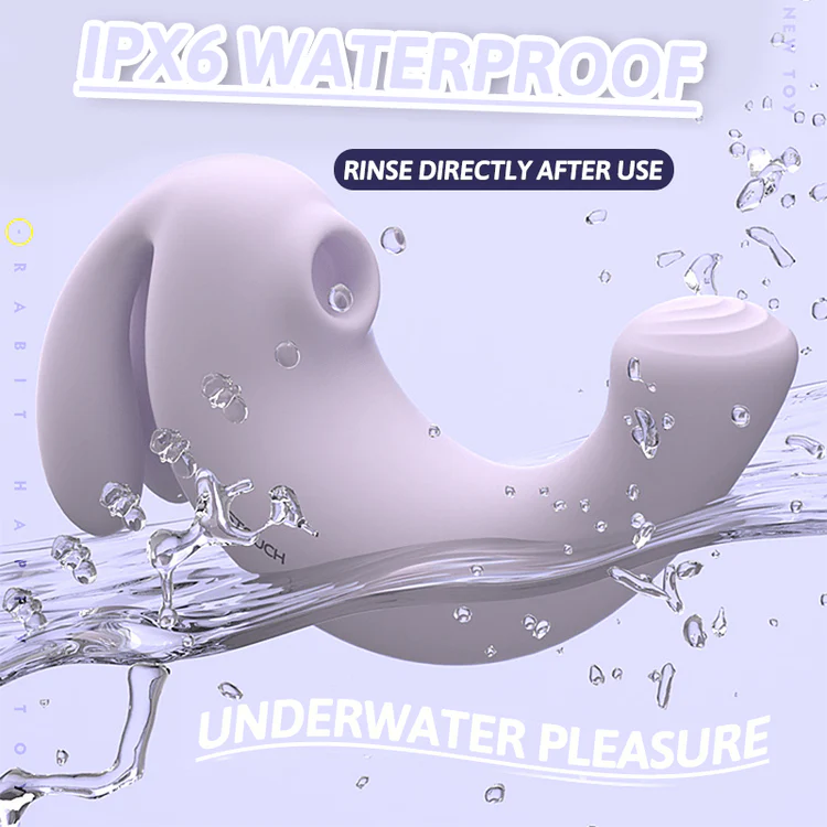 Rabbit Ear Suction & Vibration Massager - image 3