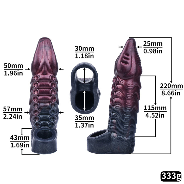 Octopus Penis Girth Sleeve-WeLovePlugs